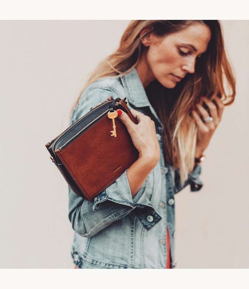 Jual Fossil Campbell Crossbody Brown Two Tone Leather Zb7295200 Tas Selempang Wanita Di Seller Ezzfazz Store Tanah Tinggi Kota Jakarta Pusat Blibli