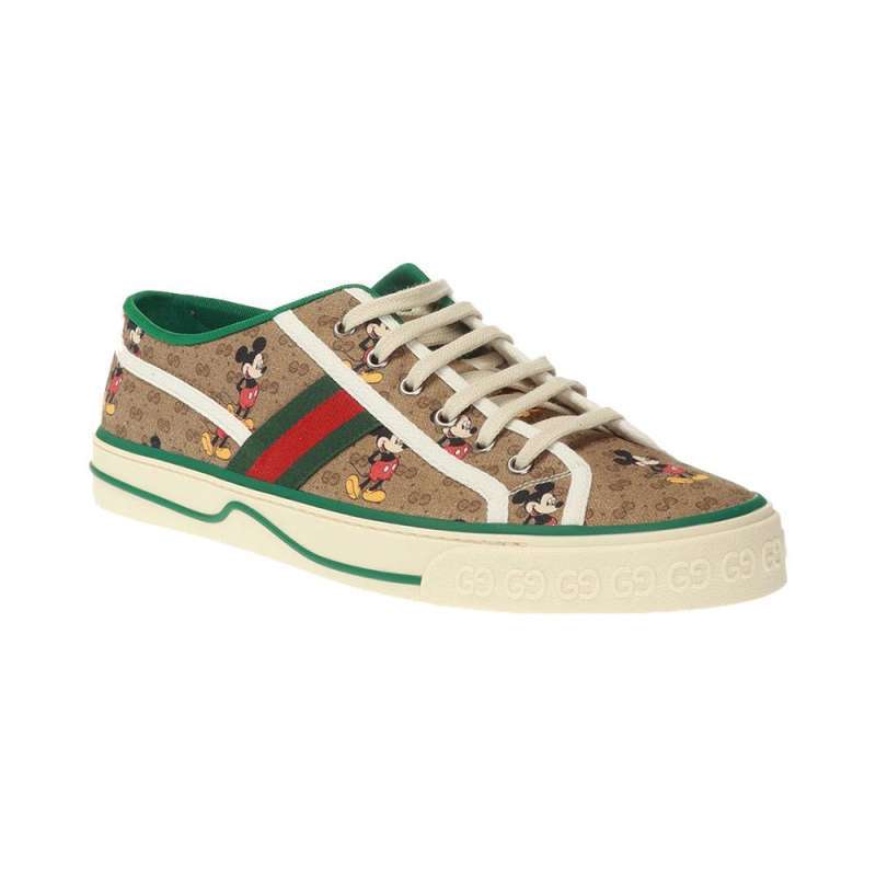 gucci mickey mouse trainers