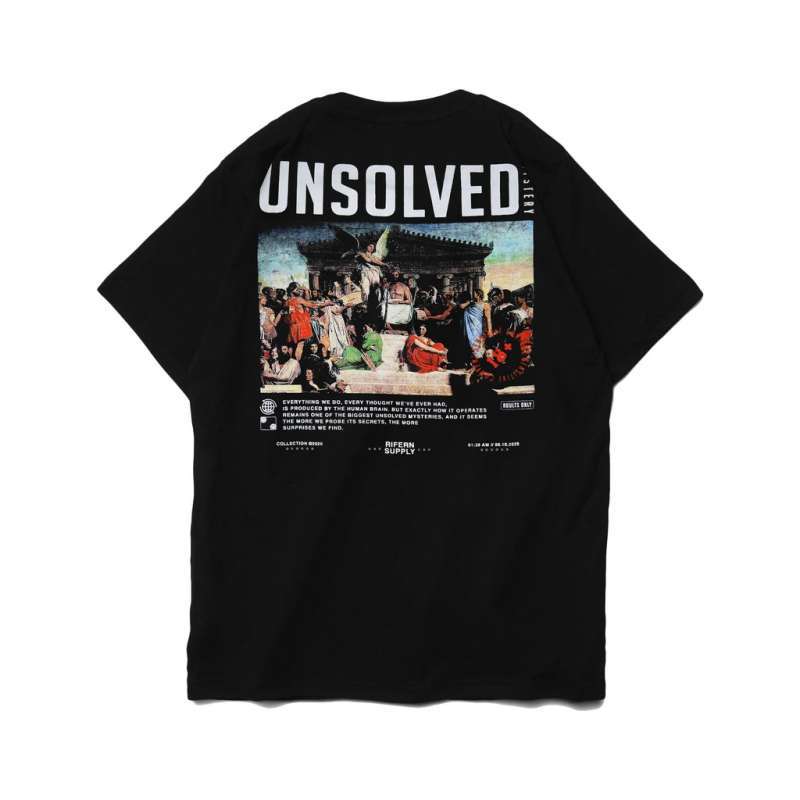 ATASAN KAOS PRIA - UNSOLVED T-Shirt 