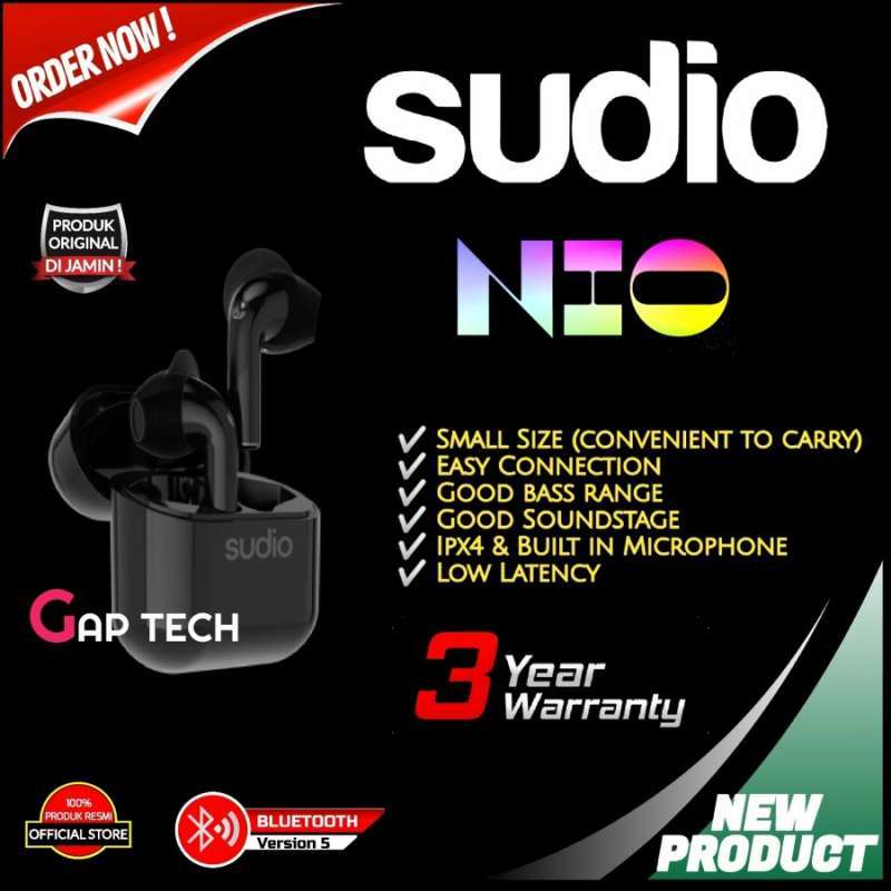 Sudio Nio True Wireless Earbuds TWS 