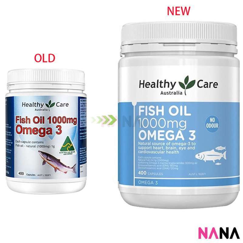 Promo Healthy Care Fish Oil 1000mg Omega 3 400 Capsules di Seller NANA MALL  - Hong Kong | Blibli