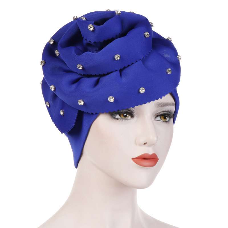 Promo Bluelans Head Bonnet Solid Color 