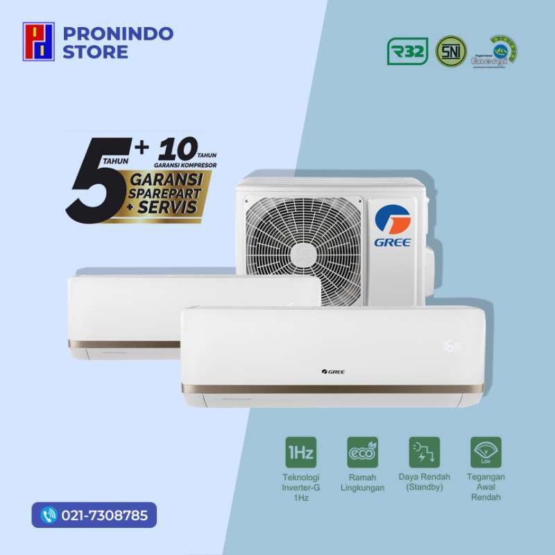 Jual Gree Gwc 0505cs Ac Bo Split Inverter 1 2 Pk 1 2 Pk Unit Only Murah Mei 2021 