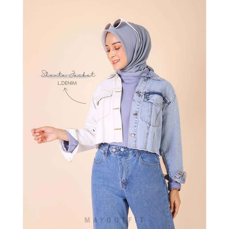 Promo SHENTA JACKET / JAKET DENIM TWO 