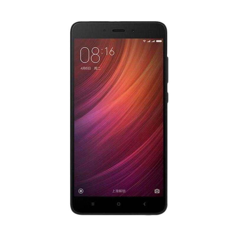 Xiaomi RedmiNote 4 Smartphone - Black [32GB/3GB/Garansi Resmi TAM]