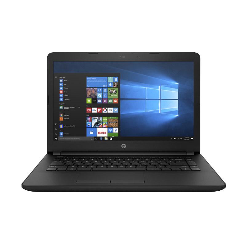 HP 14-BS011TU Notebook - Hitam [14 Inch HD/ Intel Core i3-6006U/ 4 GB/ 500 GB/ DOS]
