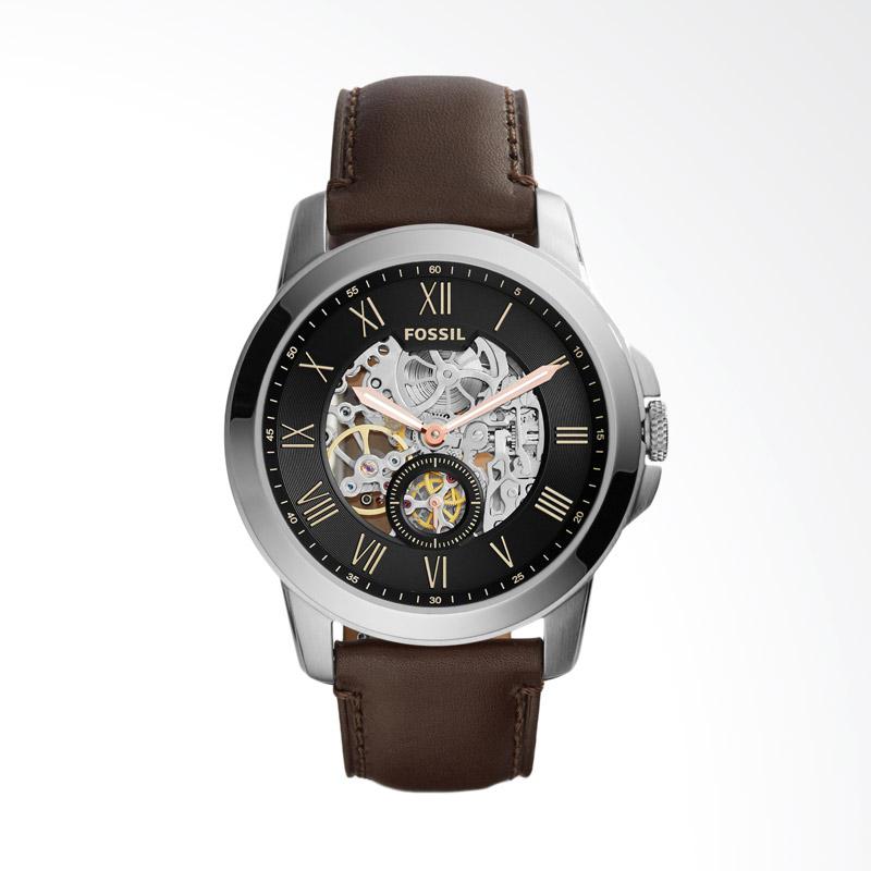 Fossil Grant Automatic Leather Watch 