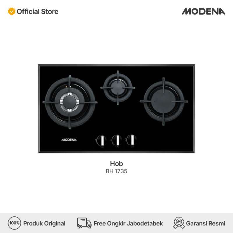 Modena built top in hob