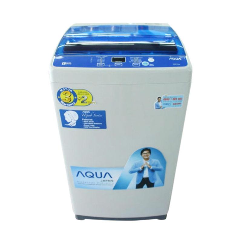 Harga
 Aqua AQW77DH Mesin Cuci Top Loading [7 Kg]
