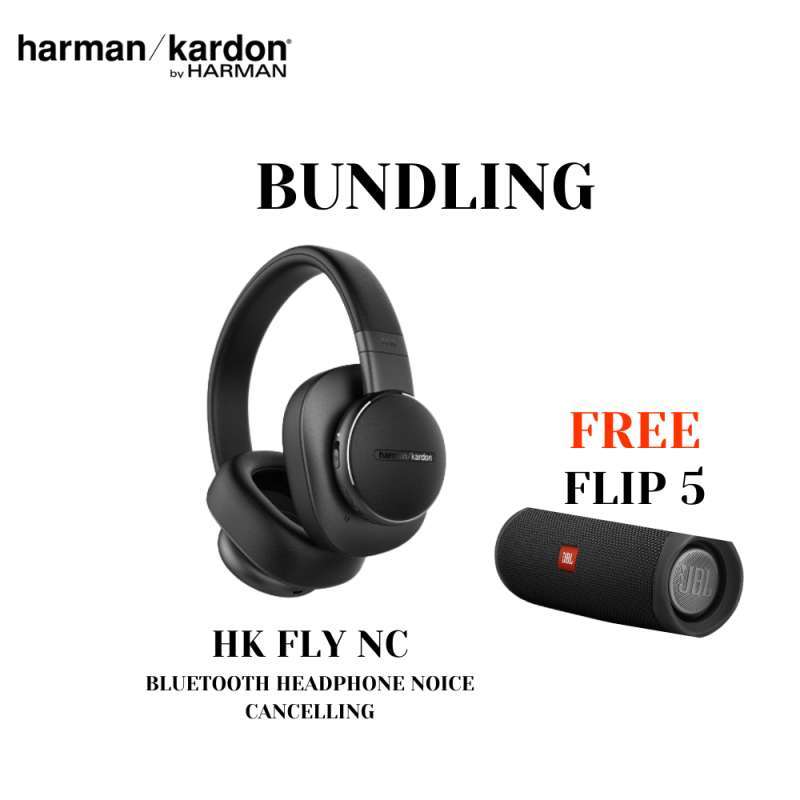Jual Bundling Harman Kardon FLY ANC BT FREE JBL Flip 5 Black di Seller JBL  Official Store - Kota Jakarta Selatan, DKI Jakarta | Blibli