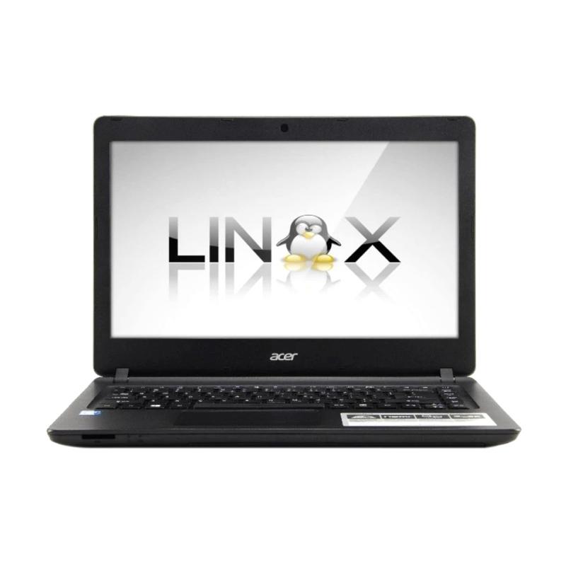Acer ES1 432-C08S Notebook - Black [Celeron N3350/2GB/500GB/VGA Intel/No OS]