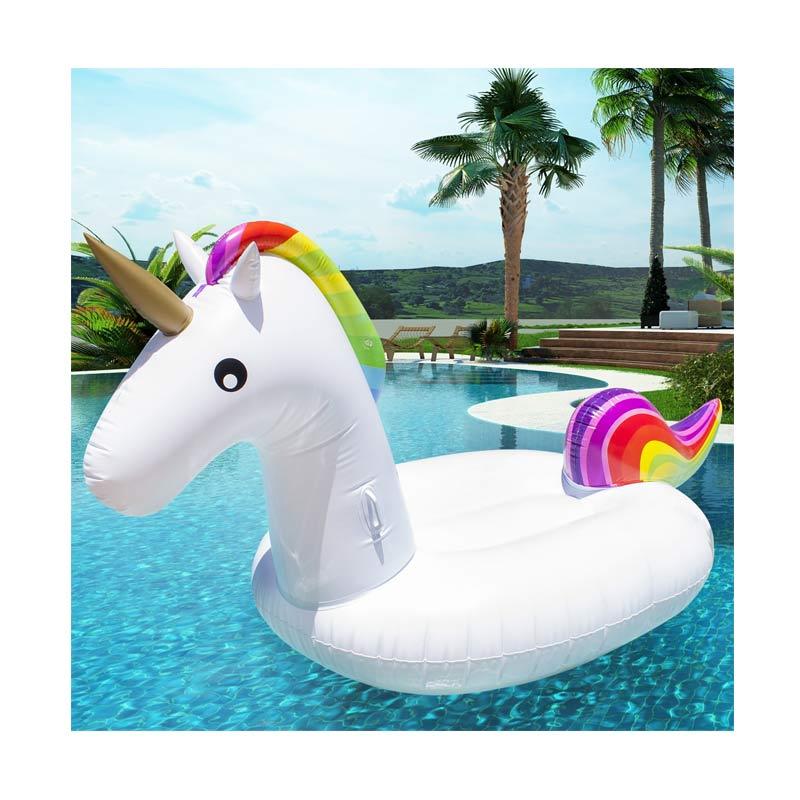 Jual Sportsite Inflatable Giant Rainbow Unicorn Pelampung Renang Dewasa 190 Cm Online Oktober 2020 Blibli Com