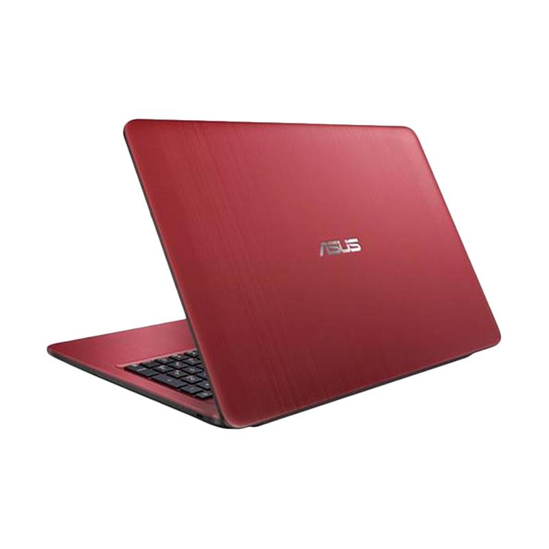 Asus X441N Notebook - Merah [N3060/4GB/500GB/14"/Windows 10 Home Original]