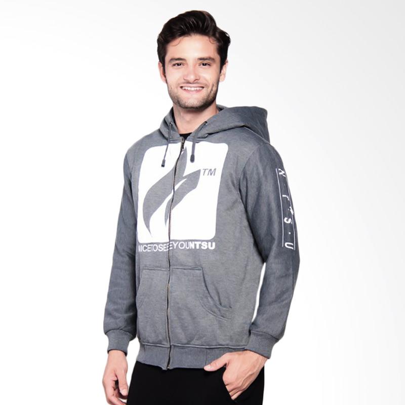 dark grey zip up hoodie
