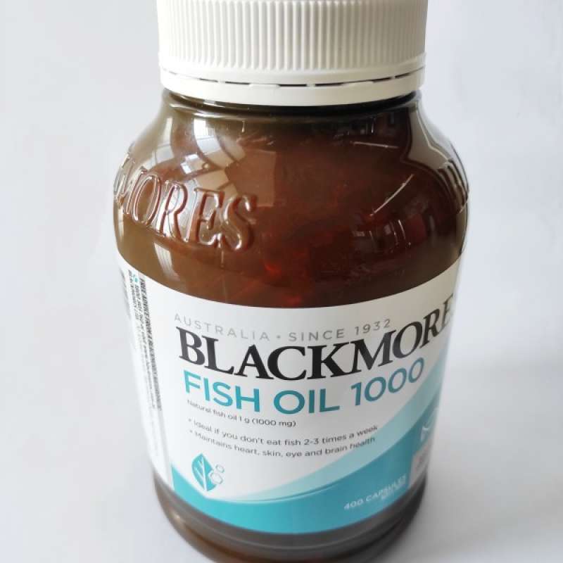Blackmores Fish Oil Suplemen Kesehatan [1000 mg/400 kapsul]