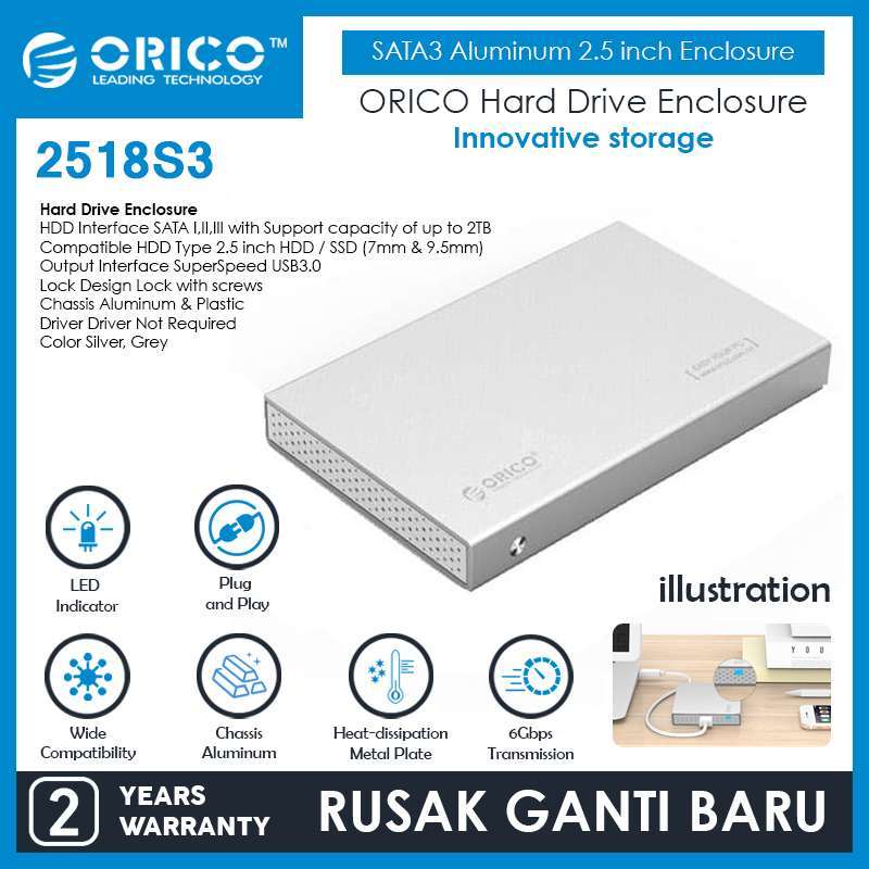 Orico 2518s3 top