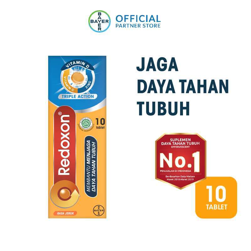 Jual Redoxon Triple Action Vitamin C Jeruk 10 Tablet Di Seller Alfamart Click Collect Kab Tangerang Banten Blibli