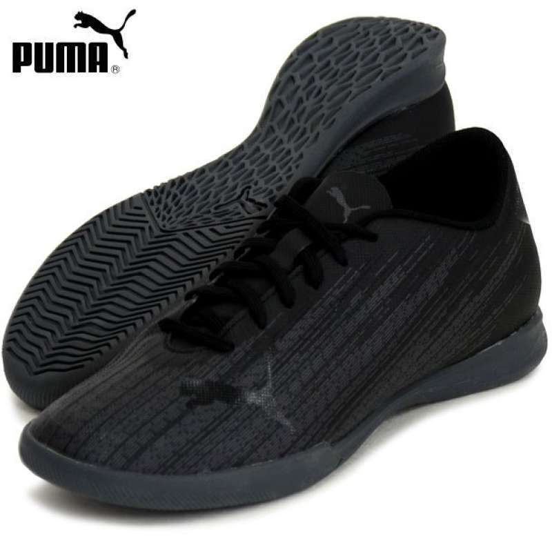 Black futsal boots clearance