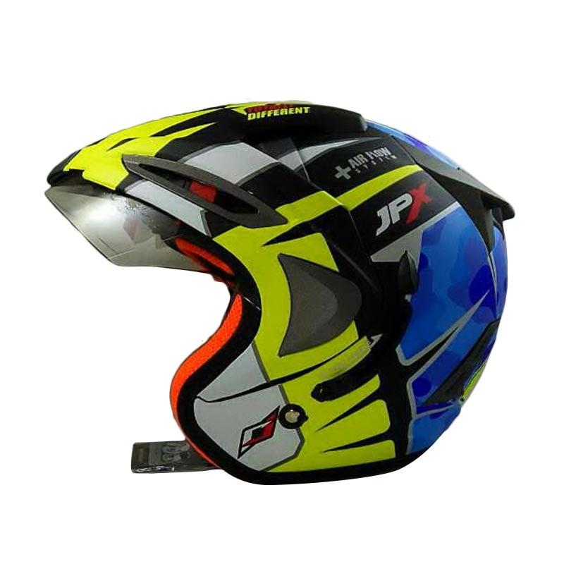 Jual JPX Supreme 41 Helm Half Face - Black Doff Online - Harga & Kualitas Terjamin | Blibli.com