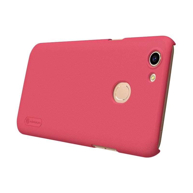 Multicoloured Oppo F5 Plus Back Cover Nillkin Frosted Hard Case