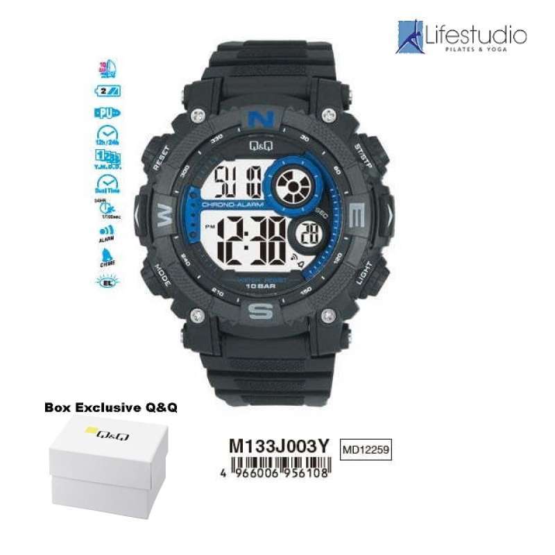 Jam tangan q e amp;q sport clearance