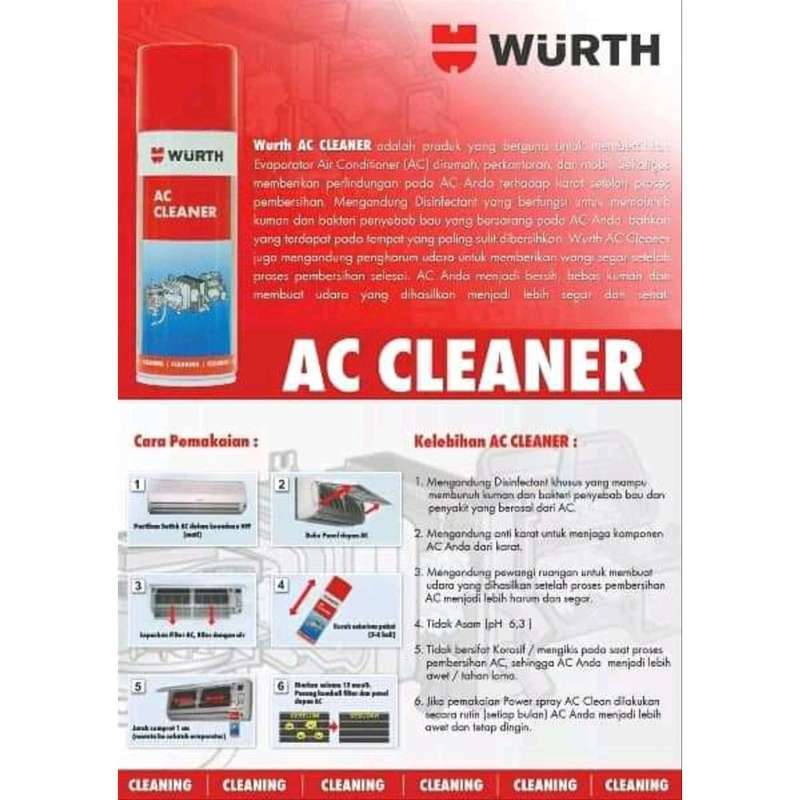 Ac cleaner wurth deals