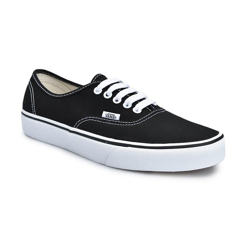 Jual vans authentic black white original top