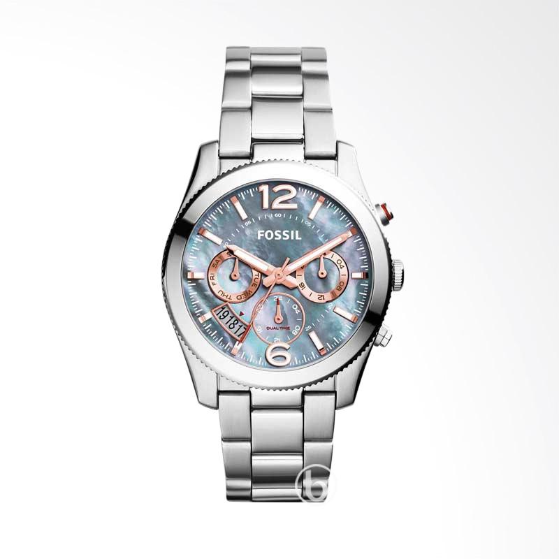 Fossil ES3880 Perfect Boyfriend Multifunction Jam Tangan Wanita Silver