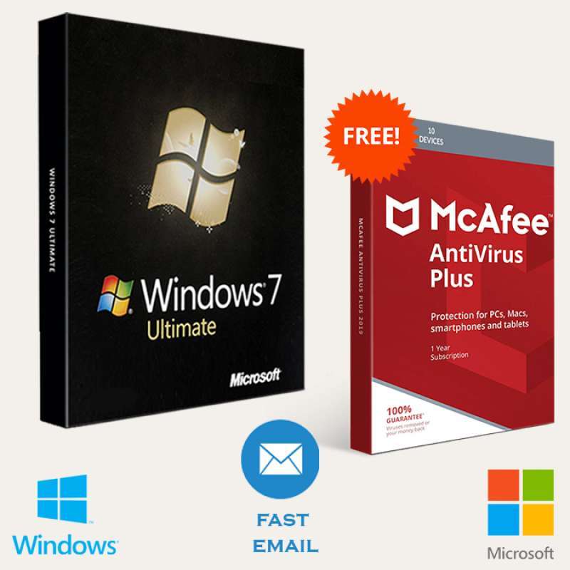 Jual Windows 7 Ultimate Original Lisensi Lifetime Bonus ...