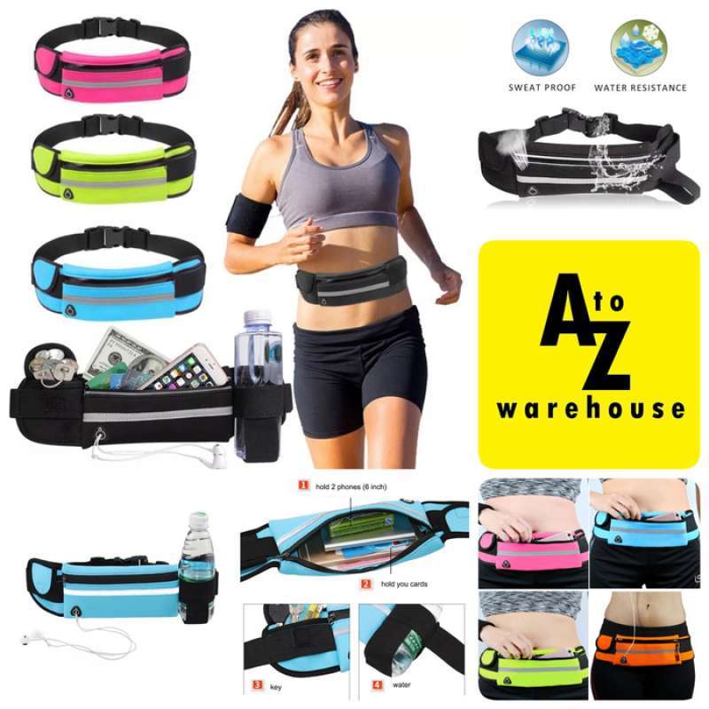 Jual Running Belt Waterproof Tas 