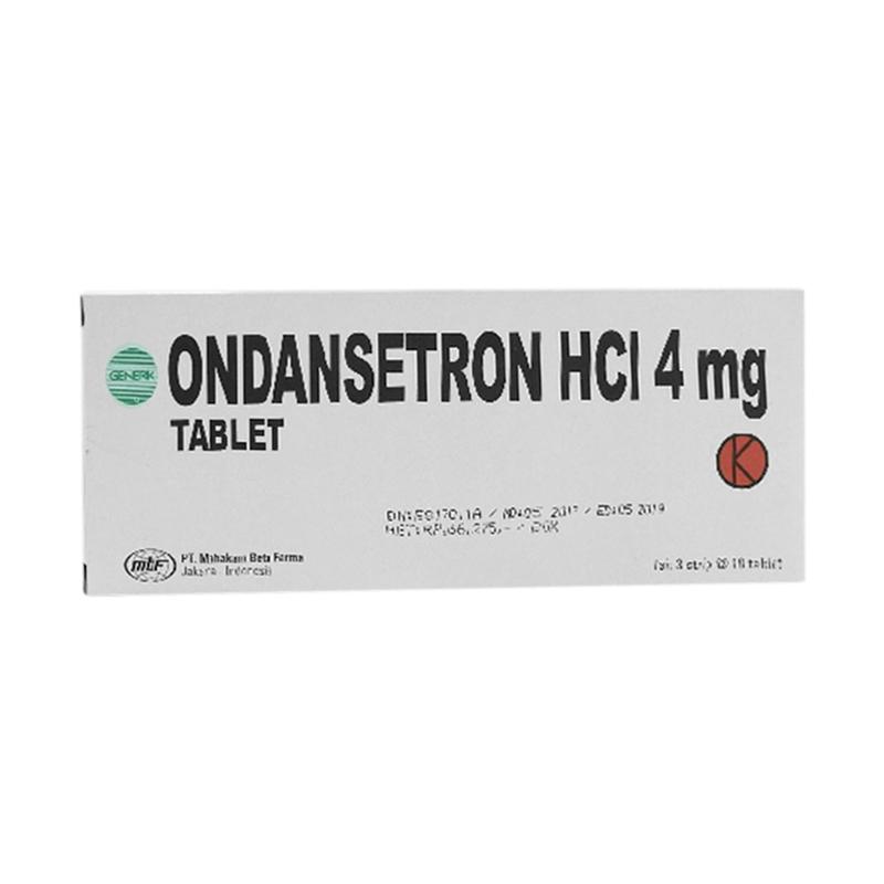 Obat ondansetron 4 mg