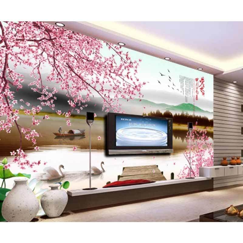 Stiker Dinding 3d Wallpaper Custom Walpaper