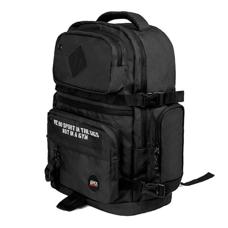 Promo Tas Punggung Backpack Geoff Max Arlos Black Diskon 30