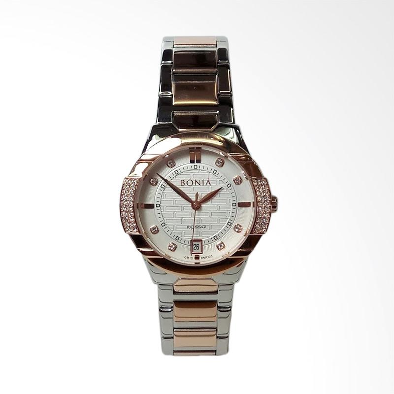 Jam Tangan Wanita Silver Komb Gold Putih Ring Gold Stainless Steel. Source .