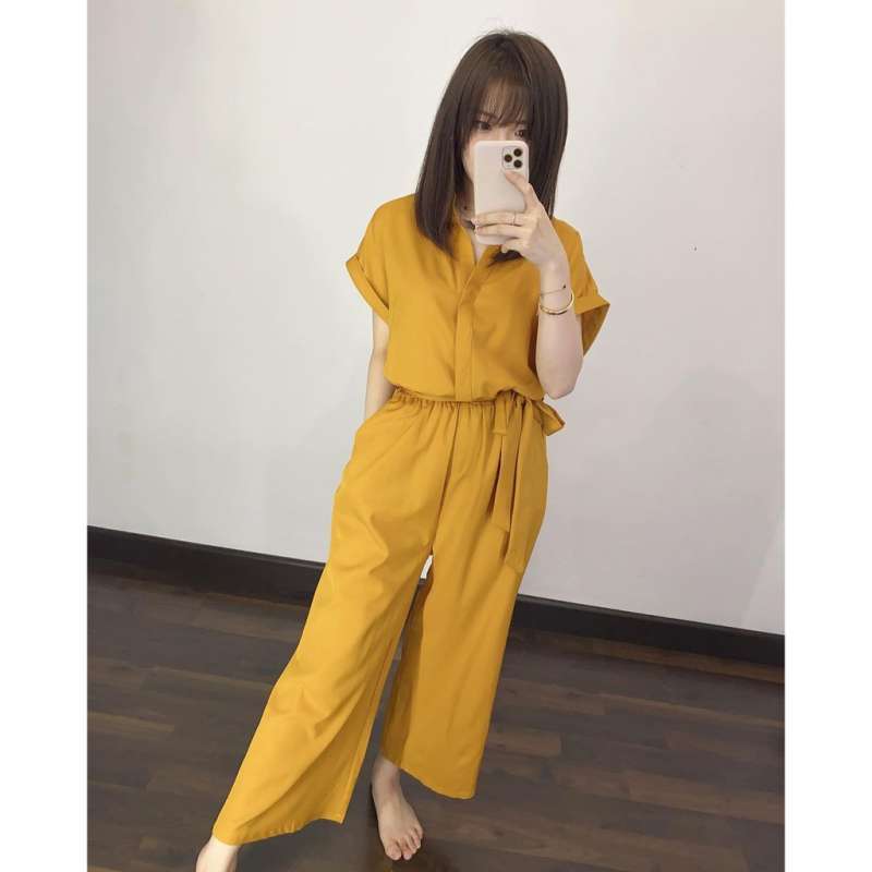 Jumpsuit polos top