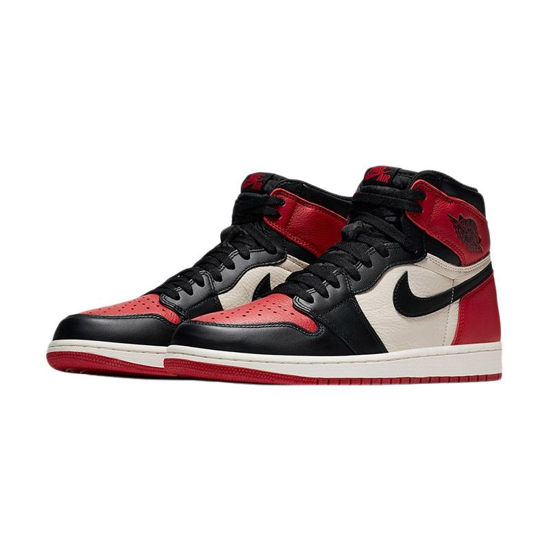 jual air jordan 1 bred toe