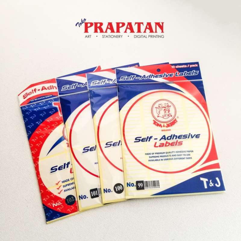Jual Stiker Label Tom and Jerry / Self Adhesive Labels (No 99 ...