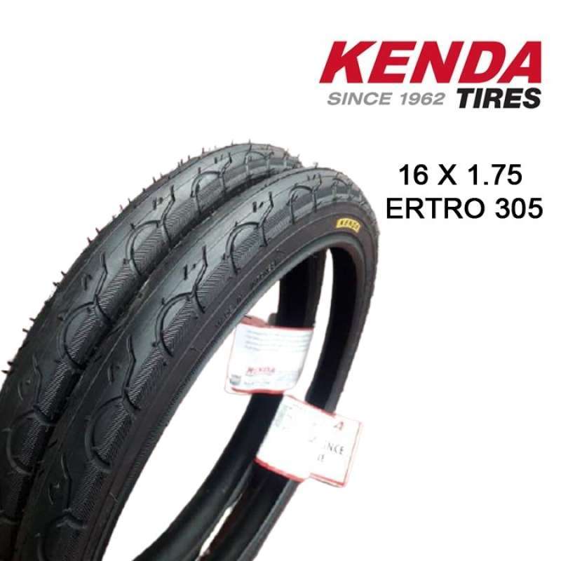 Ban Luar KENDA 16 x 1.75 Ban Luar Sepeda lipat 16