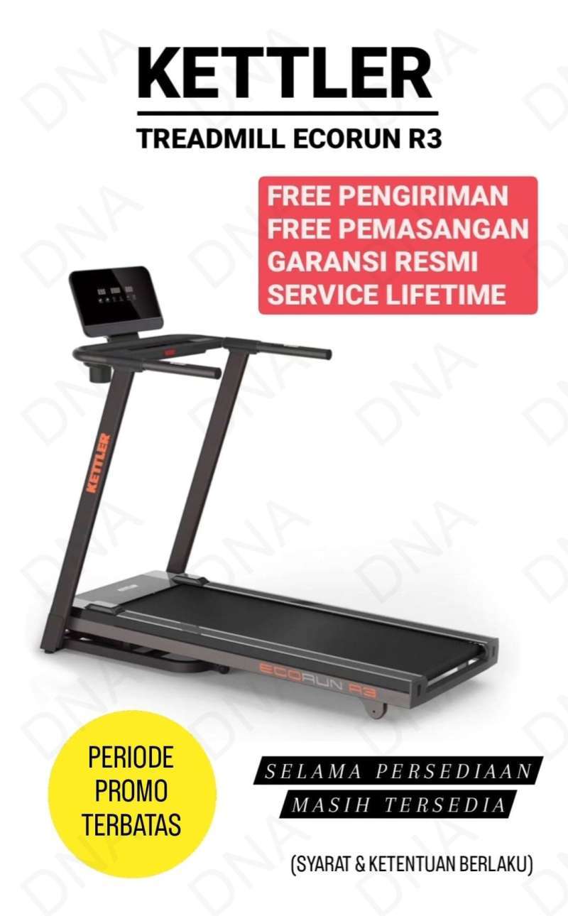 Kettler treadmill 2025 ecorun r3