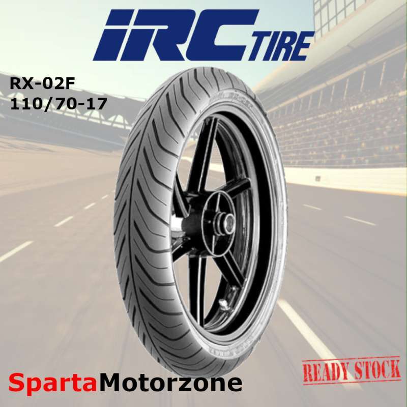Jual Ban Motor IRC RX-02F 110/70-17 TUBELESS di Seller Sparta Ban Official  Store - Kota Jakarta Barat, DKI Jakarta | Blibli
