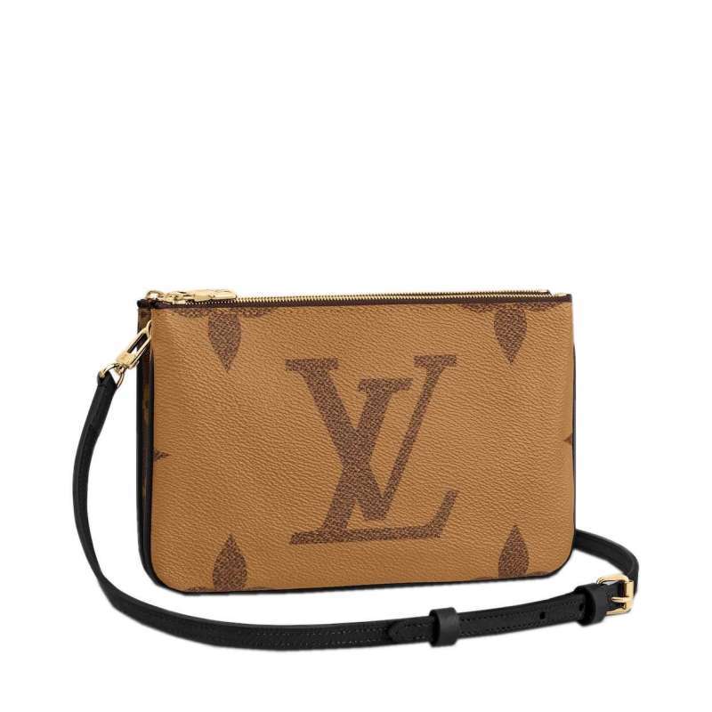 Promo Louis Vuitton Double Zip Pochette Monogram Reverse Crossbody Bag  Original Authentic di Seller Orithings - Kota Tangerang Selatan, Banten |  Blibli