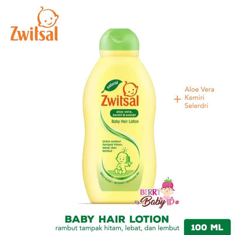 Zwitsal natural baby hair lotion top