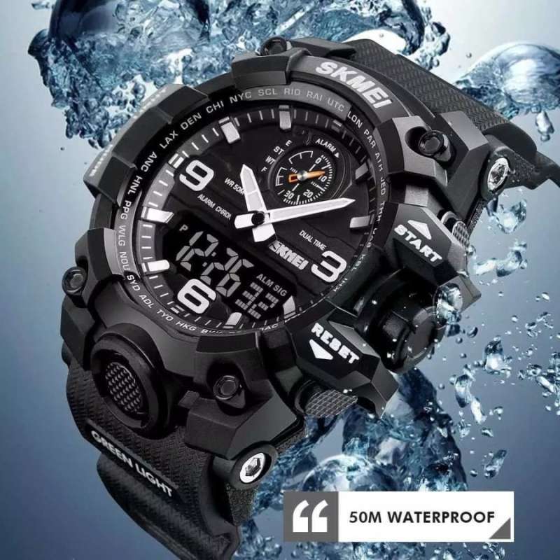Water resistant on sale jam tangan
