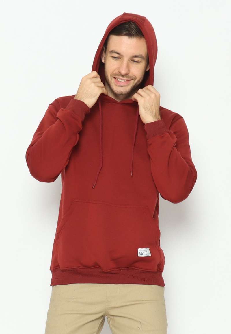 Jual 17SEVEN SWEATER HOODIE BASIC POLOS 