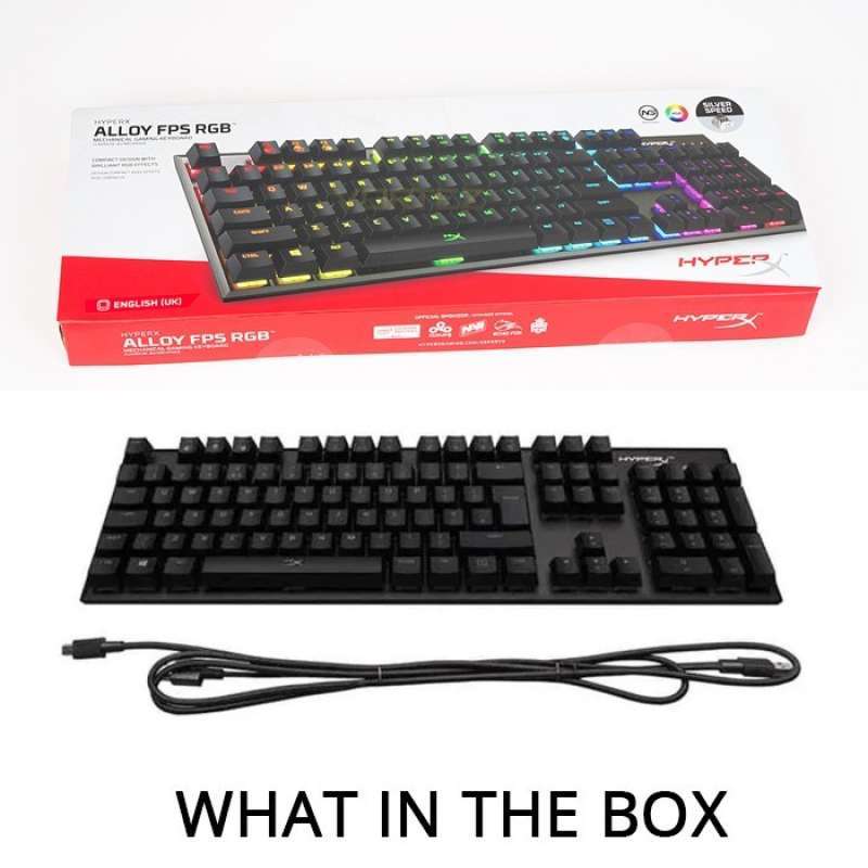 Promo HyperX Alloy FPS RGB Mechanical 