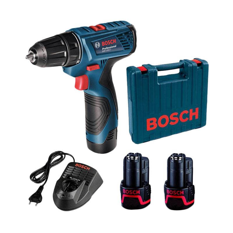 Jual Bosch Gsb 120 Li Paket Mesin Bor Cordless 2 Baterai Murah Maret 2020 Blibli Com