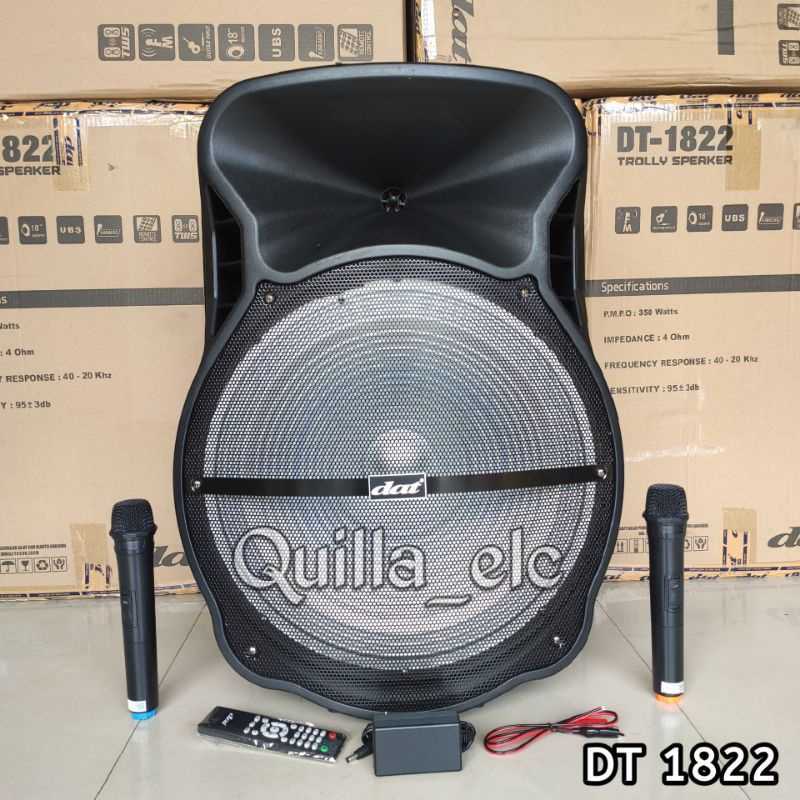 Speaker portable 2025 18 inch