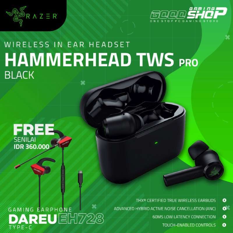 Razer HAMMERHEAD - ヘッドホン