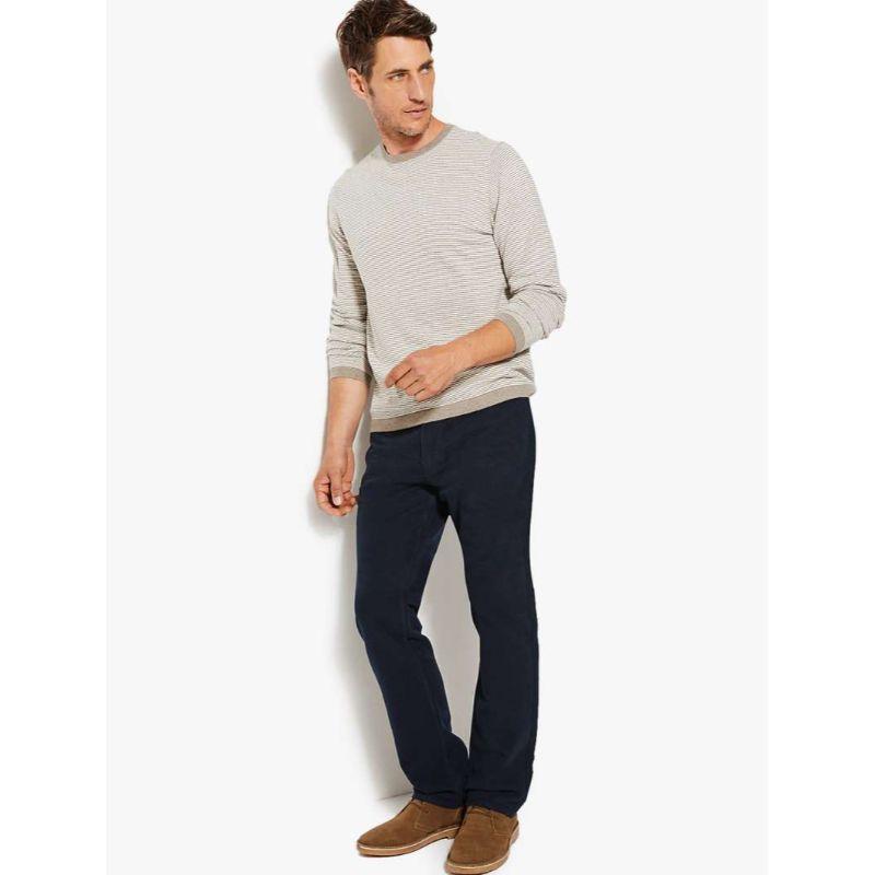 Regular Fit Italian Moleskin Trousers 