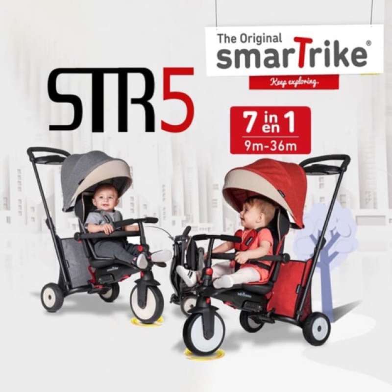 Jual Smart Trike Fold 500 Plus 7 In 1 